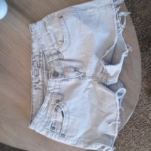 Womens curvy rue 21 shorts gray stone wash